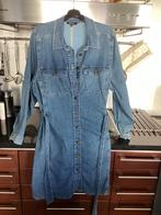 Jeans jurkje 52, Kleding | Dames, Grote Maten, Ophalen of Verzenden, Zo goed als nieuw, Blauw, Jurk