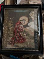 Schilderij geborduurd, Antiek en Kunst, Ophalen of Verzenden