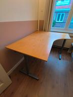 Hoekbureau IKEA Galant, Huis en Inrichting, Ophalen, In hoogte verstelbaar, Zo goed als nieuw, Bureau