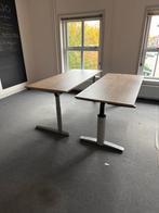 3 Verstelbare Bureaus 80x180cm (moet ZSM weg), Ophalen, Gebruikt, 50 tot 100 cm, Rechthoekig