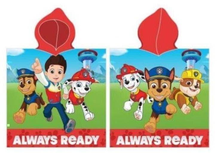 Paw Patrol Badponcho / Badcape - Pups - Katoen, Kinderen en Baby's, Kinderkleding | Kinder-zwemkleding, Jongen of Meisje, One size