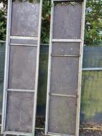 2 steiger plateaus 60cm breed 250 lang met luik, Ophalen of Verzenden