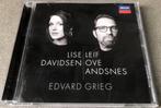 GRIEG - LEIF OVE ANDSNES / LISE DAVIDSEN, Ophalen of Verzenden, Zo goed als nieuw