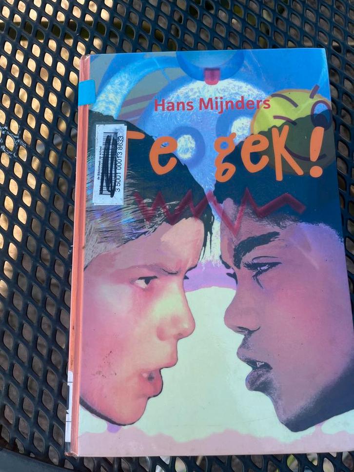 Te gek! - Hans Mijnders (Jeugdboek), Boeken, Kinderboeken | Jeugd | onder 10 jaar, Gelezen, Fictie algemeen, Ophalen of Verzenden