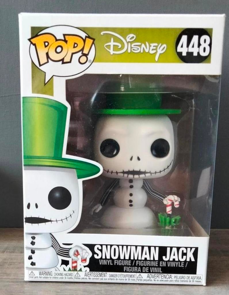 448 Snowman Jack Disney Funko Pop, Ophalen of Verzenden, Zo goed als nieuw