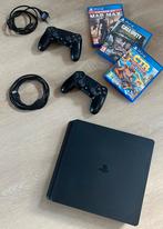 PS4 Slim 860Gb 2 controllers, Spelcomputers en Games, Spelcomputers | Sony PlayStation 4, Met 2 controllers, Ophalen of Verzenden