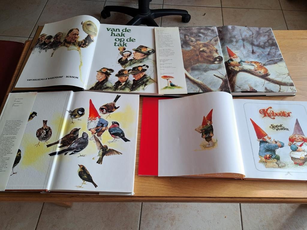 Rien Poortvliet Kabouter Boeken Collectie, Boeken, Overige Boeken, Ophalen of Verzenden, Zo goed als nieuw