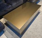 Luxe Eric Kuster Stijl Tafel, 100 tot 150 cm, 50 tot 75 cm, Zo goed als nieuw, Glas