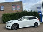 Ford FOCUS Wagon 1.0 ST-Line Climate C, Navigatie, Lmv, Pdc!, Stof, Gebruikt, Zwart, Met garantie (alle)