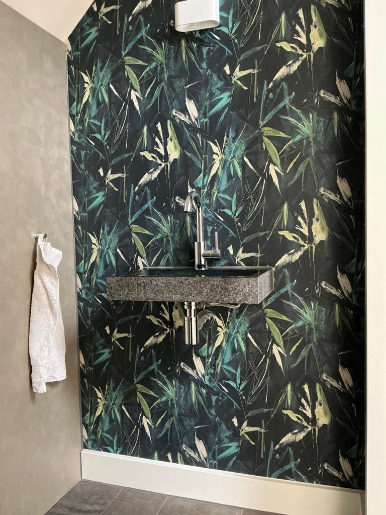 Restanten behang Masureel - Helium Carizzo Ocean IUM109, Huis en Inrichting, Stoffering | Behang, Ophalen of Verzenden, Minder dan 10 m²