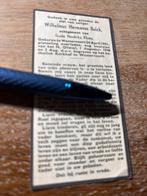 Bolck Wilhelmus 1901 Westervoort 1948 x Klomp, Ophalen of Verzenden, Bidprentje