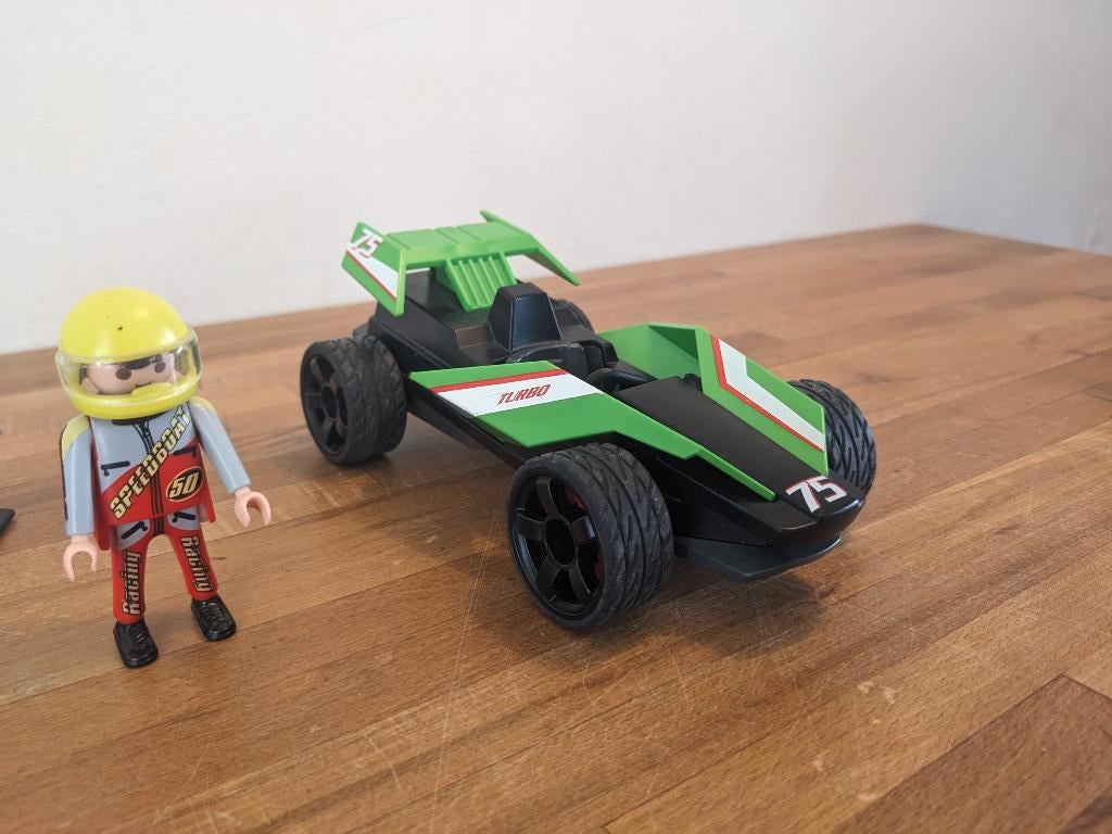 Playmobil race auto, Kinderen en Baby's, Speelgoed | Playmobil, Ophalen of Verzenden, Gebruikt