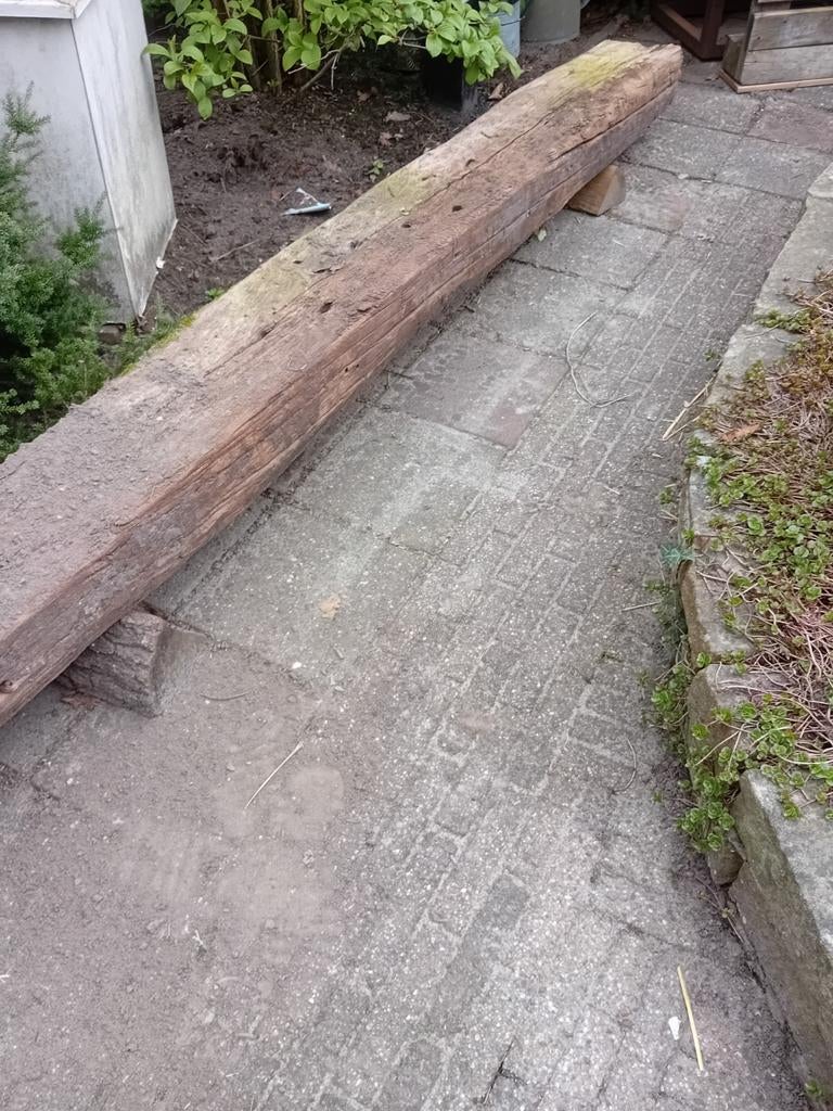 Gratis 2,5 meter spoorbiels, Ophalen of Verzenden, 250 cm of meer, Palen