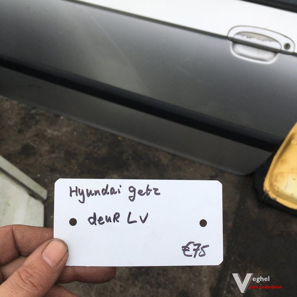 Hyundai Getz Portier Linksvoor, Ophalen, Gebruikt, -, Deur