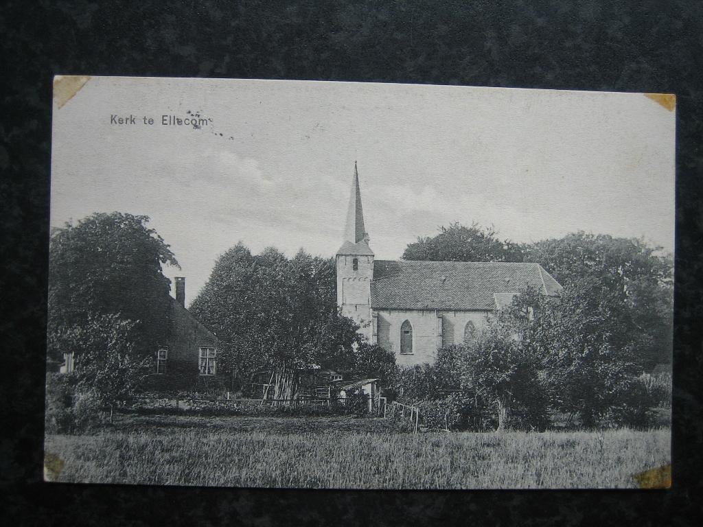 ELLECOM  Kerk1910, Ophalen of Verzenden, Voor 1920, Gelderland