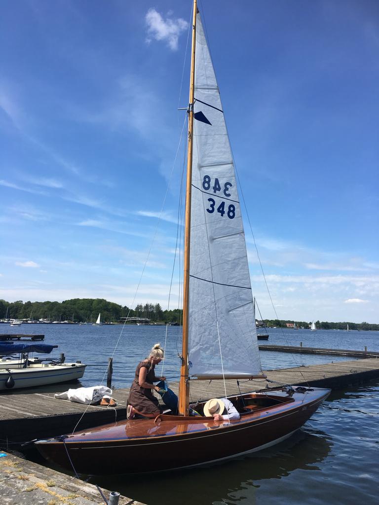 Klassiek Zeiljacht Pampus - Gerestaureerd en Vaarklaar, Watersport en Boten, Ophalen, Elektrisch, Zo goed als nieuw, Tourjacht of Cruiser