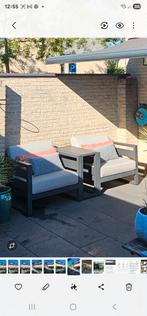 Mooie aluminium tuinset met losse tafel, Tuin en Terras, Tuinsets en Loungesets, Ophalen of Verzenden