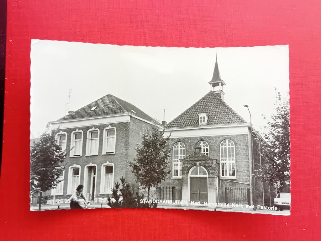 Ansichtkaart Standaarbuiten, Ophalen of Verzenden