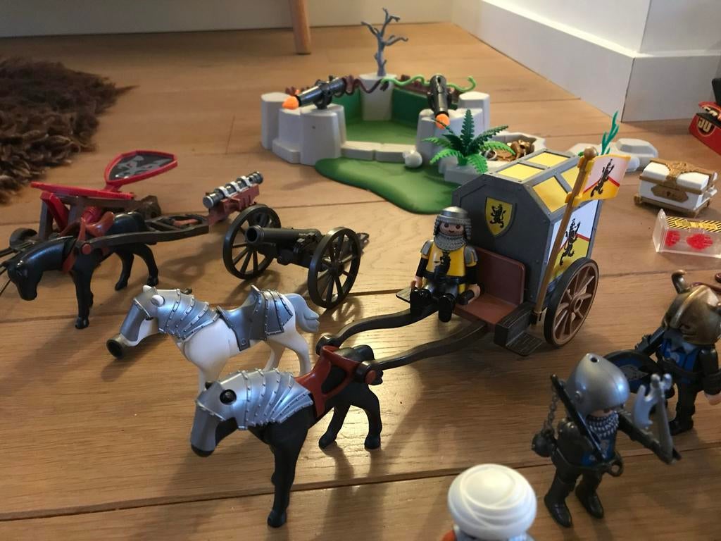 Grote collectie Playmobil: diverse sets en figuren, Kinderen en Baby's, Speelgoed | Playmobil, Ophalen of Verzenden, Gebruikt