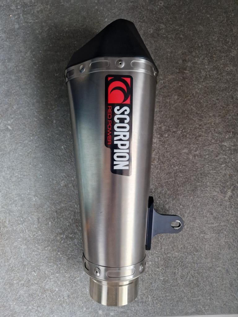 Scorpion demper slip-on rvs, Ophalen of Verzenden, Gebruikt