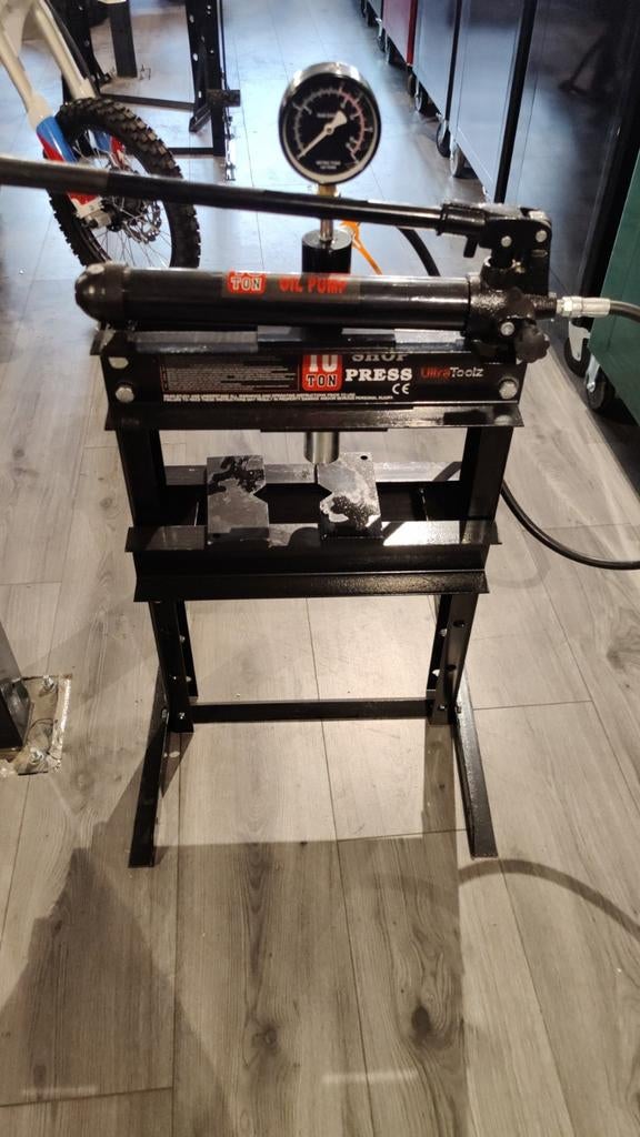 NIEUW UltraToolz Werkplaats Pers 10 Ton, Ophalen of Verzenden, Nieuw, Foto of Kaart