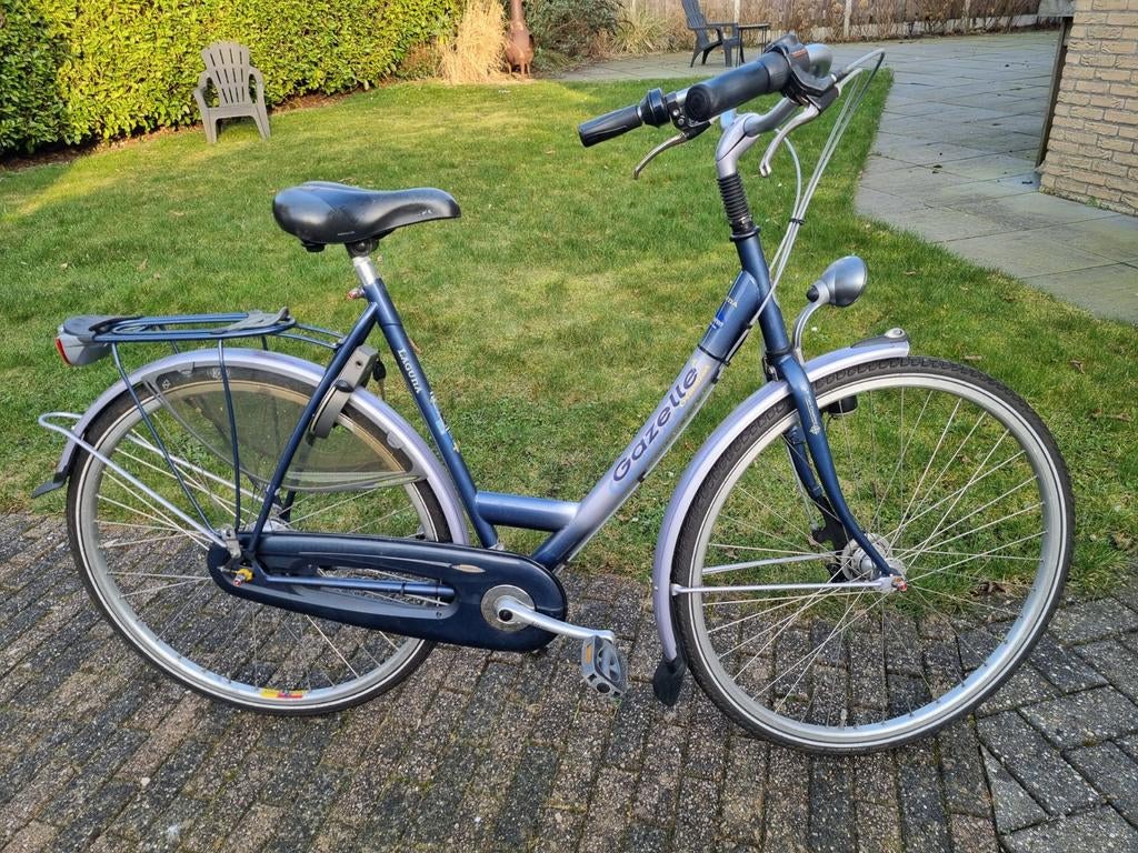 Gazelle laguna damesfiets 57cm, Gebruikt, Versnellingen, Gazelle, 56 cm of meer