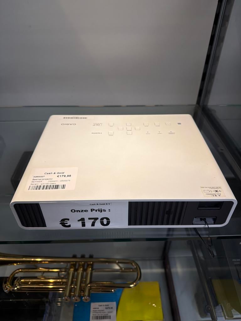 Casio XJ-M140 Beamer/Projector - DLP Technologie, Casio, Casio, Zo goed als nieuw, Casio