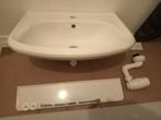 NIEUW SPHINX WASTAFEL PLANCHET SIFON  60 X 45 X 20, Ophalen, Nieuw, Steen, Wastafel