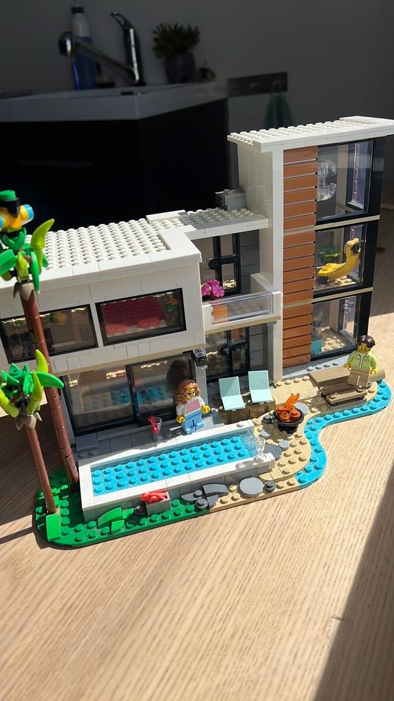 Lego creator 3in1 modern huis 31153, Kinderen en Baby's, Speelgoed | Duplo en Lego, Ophalen, Inclusief minifiguren, Lego, Nieuw