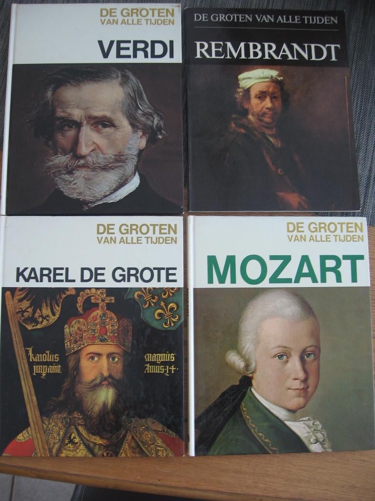 De groten van alle Tijden   boekenserie , Boeken, Ophalen of Verzenden, Gelezen, Overige gebieden