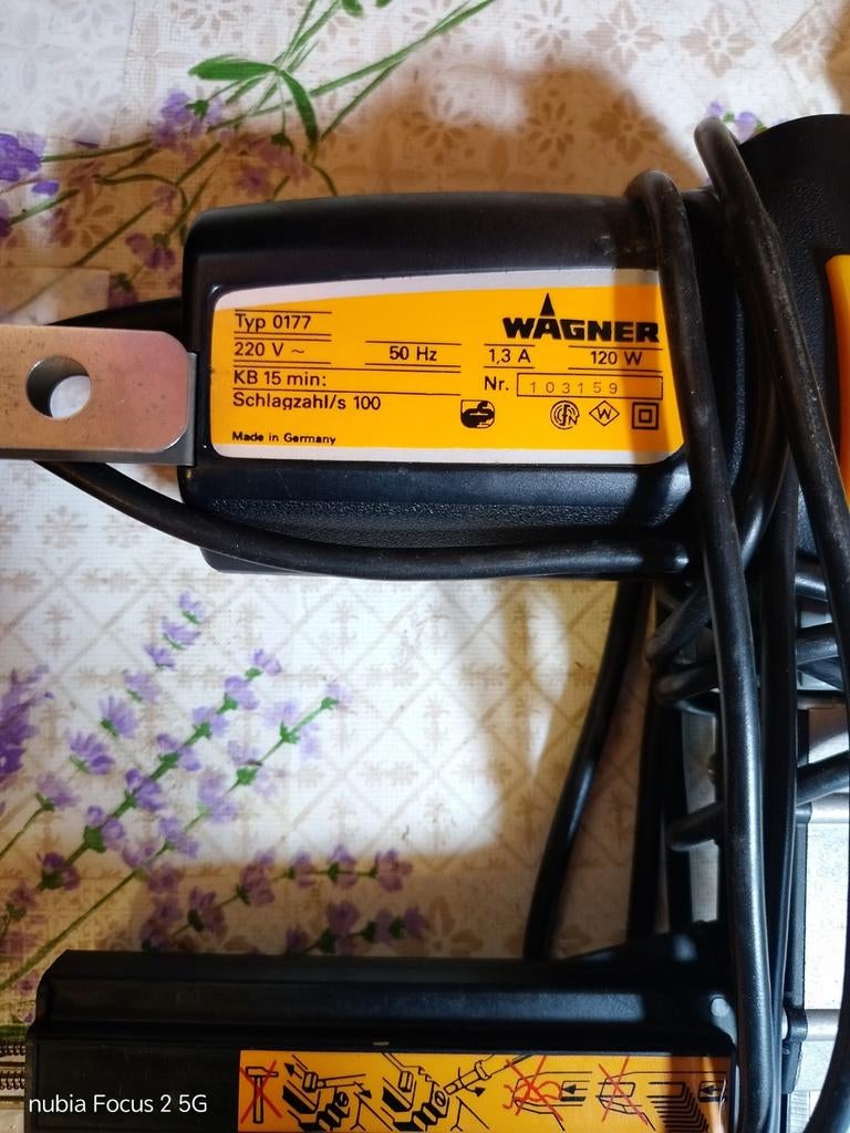 Wagner Motor Hamer Typ 0177 - 120W, Ophalen of Verzenden, Gebruikt