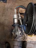 Hydraulische sprijder en 2 scharen. Compleet met pomp., Ophalen