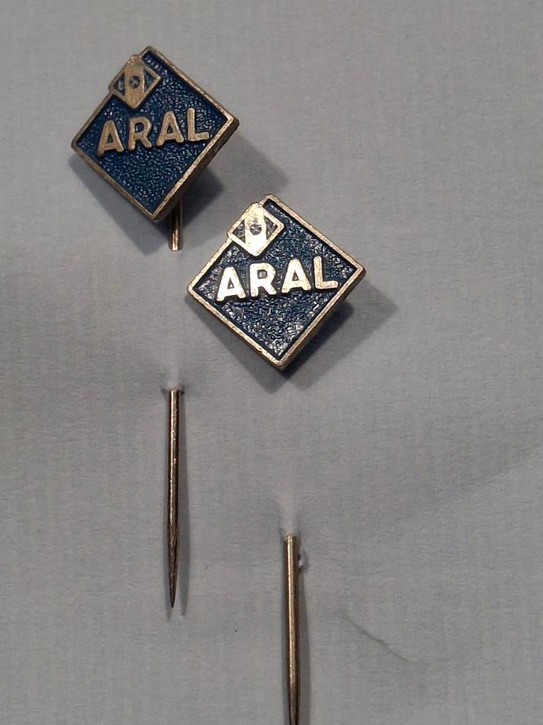 Vintage Aral Speldjes, Verzenden, Gebruikt, Merk, Speldje of Pin