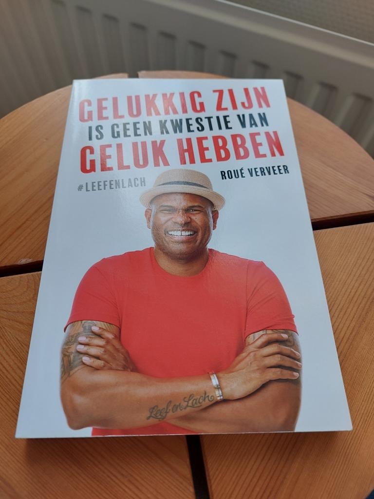 Boek van Roue Verveer - Gelukkig zijn is geen kwestie van.., Boeken, Ophalen of Verzenden
