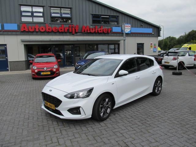 FORD Focus 1.0 EcoBoost 125pk ST Line Business bj 2021, Auto's, Ford, Gebruikt, Wit, Bedrijf, Handgeschakeld