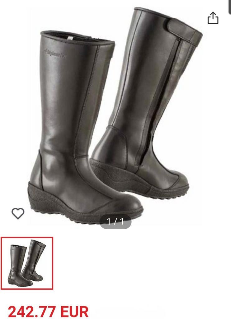 Stylmartin motorlaarzen dames mt 38, nagenoeg nieuw!, Ophalen of Verzenden, Tweedehands, Dames, Laarzen