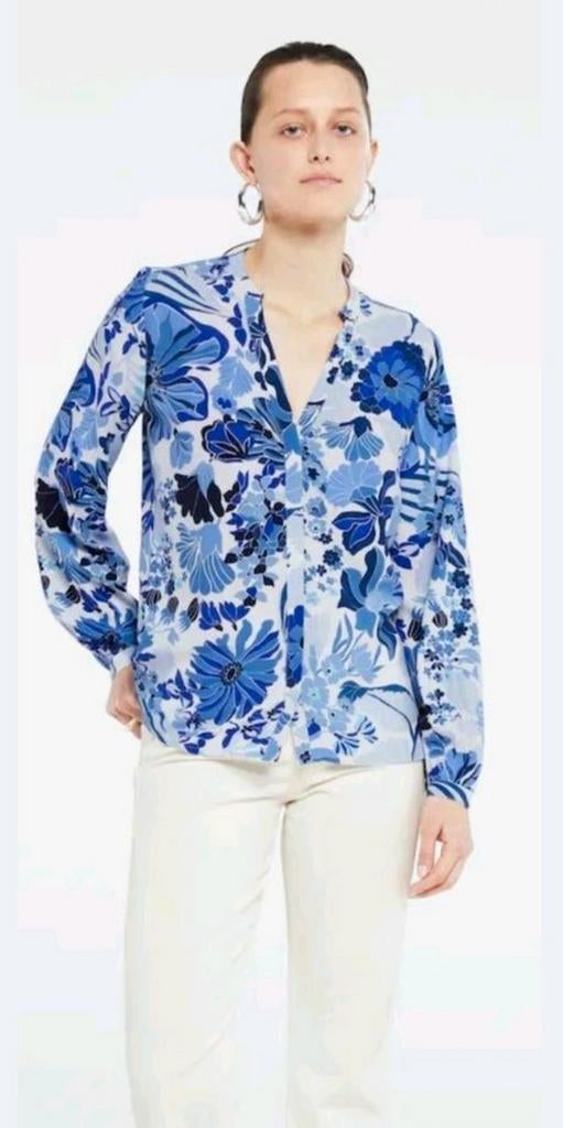 Fabienne Chapot Frida blouse maat M *nieuw *, Kleding | Dames, Maat 38/40 (M), Blauw, Nieuw, Ophalen of Verzenden
