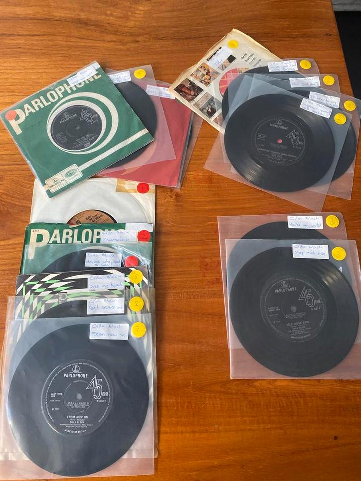 Cilla Black Vinyl Singles - Collectie, Cd's en Dvd's, Vinyl Singles, Gebruikt, Single, Pop, 7 inch, Ophalen of Verzenden