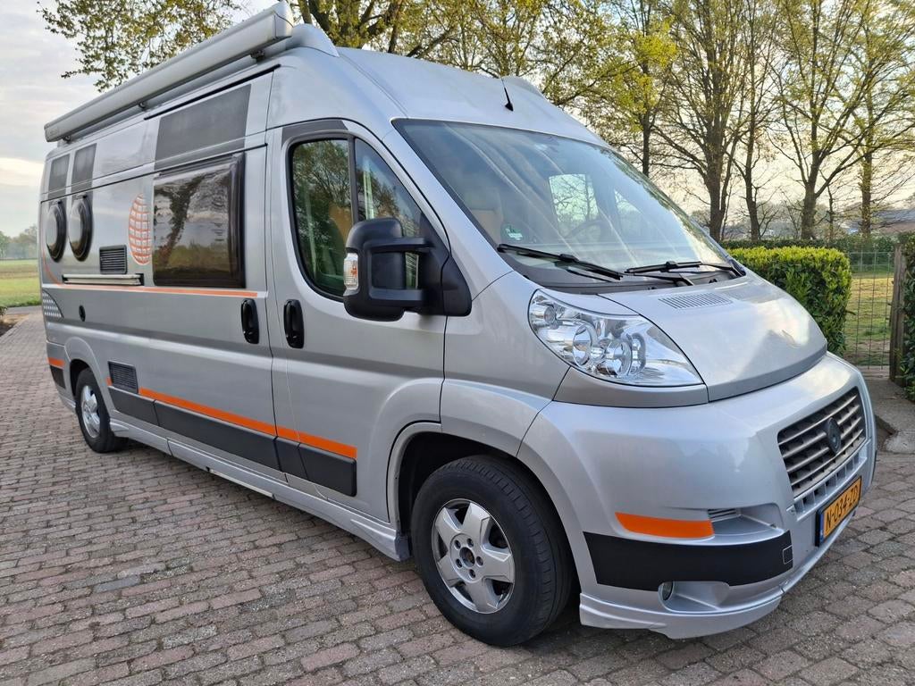 Possl bus camper 599 cm bj 2010 airco, Buscamper of Camperbus, Ringverwarming, Fiat, Pössl