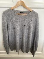 Caroline Biss grijze trui met hartjes maat 44, Ophalen of Verzenden, Zo goed als nieuw, Maat 42/44 (L), Grijs
