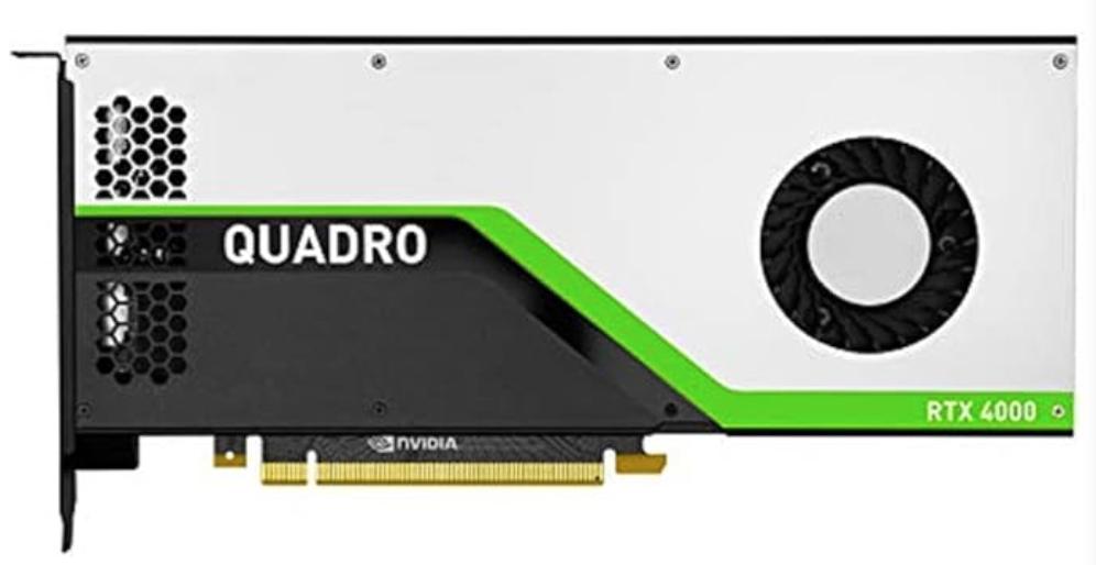 PNY Quadro RTX 4000 als nieuw, DisplayPort, GDDR6, PCI-Express 4, Ophalen of Verzenden