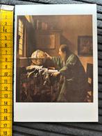 703. Kunstkaart Jan Vermeer, Ophalen of Verzenden, 1980 tot heden, Ongelopen