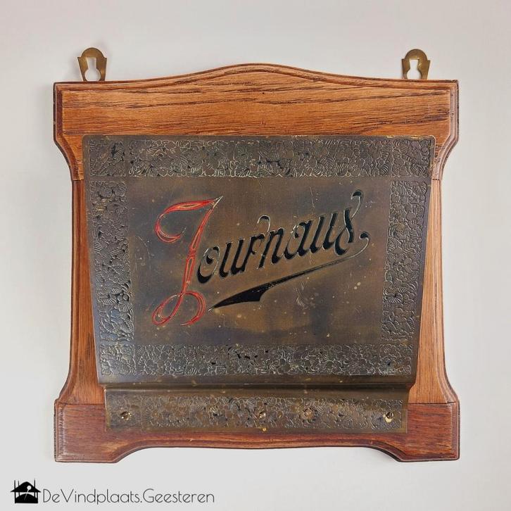 Art Deco krantenhouder ‘Journaux’, Antiek en Kunst, Curiosa en Brocante, Ophalen of Verzenden