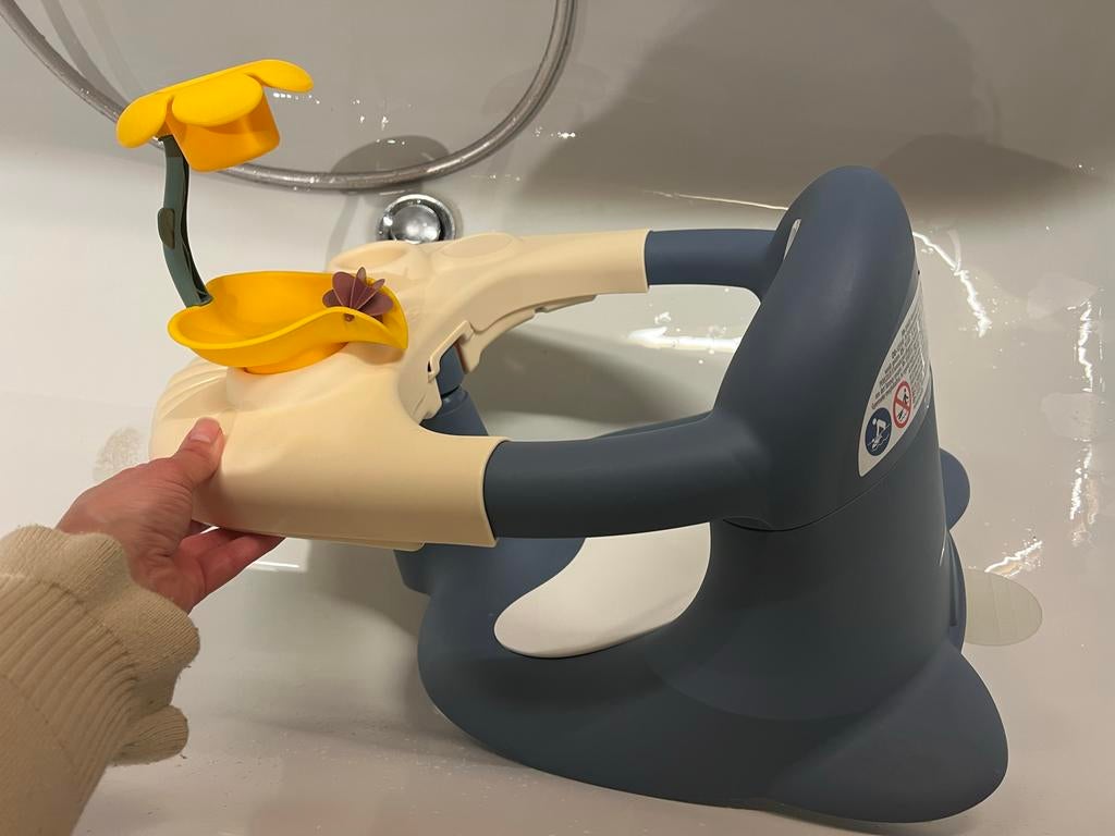 Badzitje met speelgoed, Ophalen of Verzenden, Gebruikt, Badzitje of Badring, Overige merken