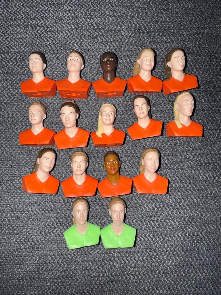 Oranje leeuwinnen 2019 compleet, Kinderen en Baby's, Speelgoed | Overig, Ophalen of Verzenden, Zo goed als nieuw, Jongen of Meisje