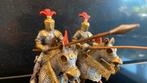 Schleich World of Knights: 2 Ridders te paard, Ophalen of Verzenden, Zo goed als nieuw