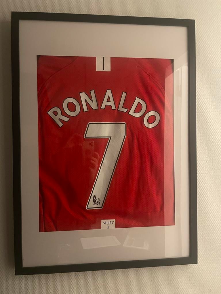 Ronaldo retro shirt Champions League finale 2008, Ophalen of Verzenden, Zo goed als nieuw, Buitenlandse clubs, Shirt