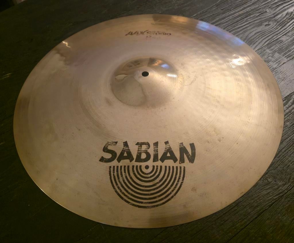 Sabian AAX Studio Ride 20" in zeer goede staat!!, Ophalen, Zo goed als nieuw, Overige merken