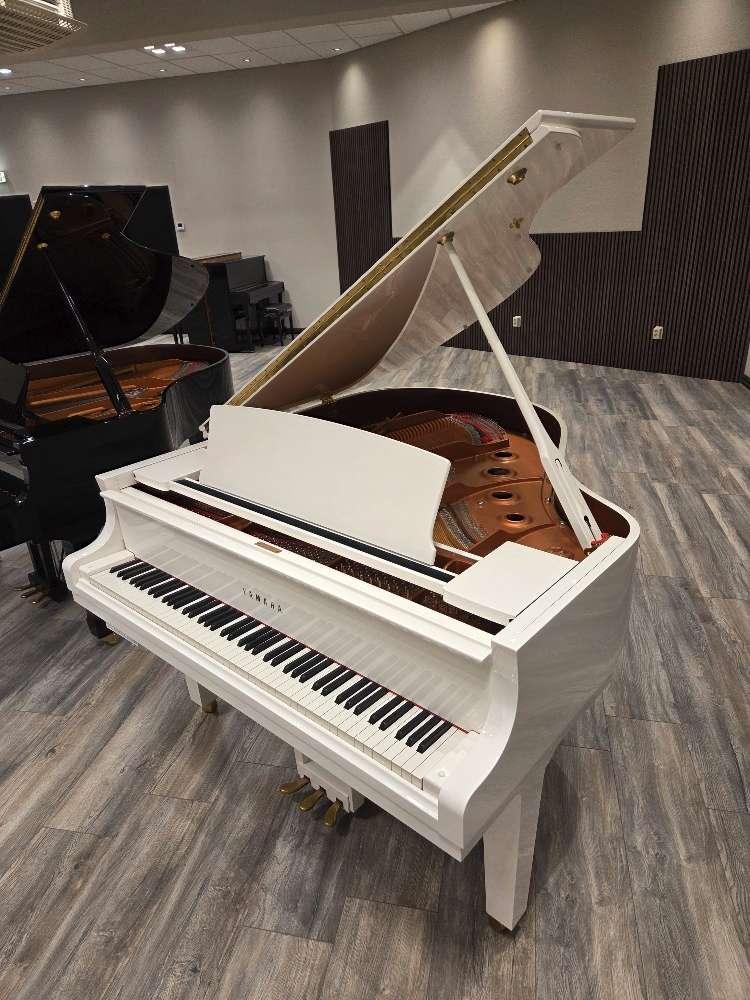 Yamaha C1X SH PWH silent vleugel bj 2015 met 5 jaar garantie, Gebruikt, Yamaha Music europe GmbH, Wit, Ophalen of Verzenden