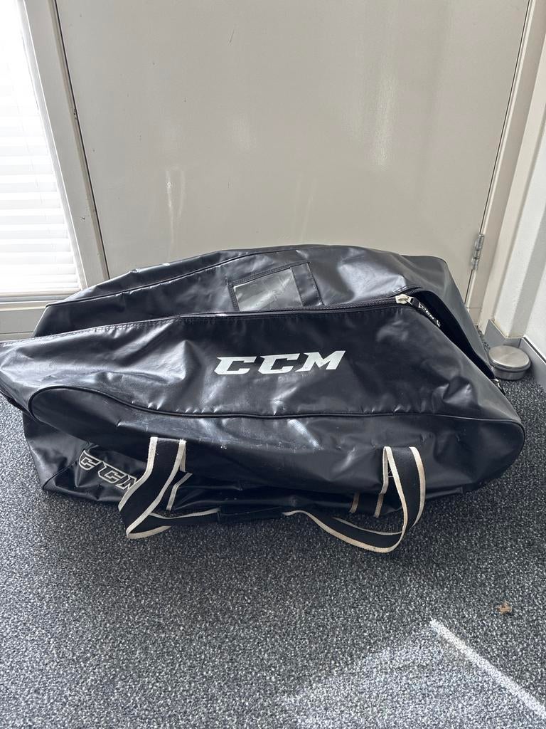 IJshockey tas CCM - Zwart, Ruim en Stevig, Sport en Fitness, IJshockey, Ophalen, Gebruikt, Overige typen